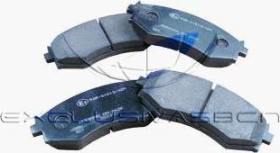 MDR MFP-2144 - Brake Pad Set, disc brake www.autospares.lv