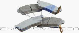 MDR MFP-2809 - Brake Pad Set, disc brake www.autospares.lv