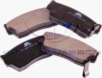 MDR MFP-2806 - Brake Pad Set, disc brake www.autospares.lv