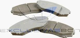 MDR MFP-2384 - Brake Pad Set, disc brake www.autospares.lv