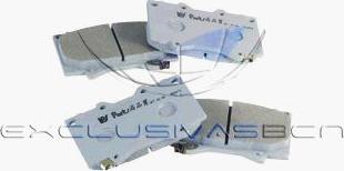 MDR MFP-2268 - Brake Pad Set, disc brake www.autospares.lv