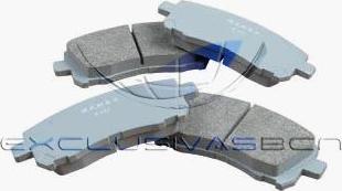 MDR MFP-2796 - Brake Pad Set, disc brake www.autospares.lv