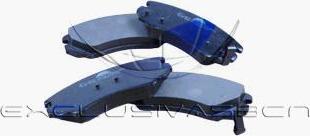 MDR MFP-2H10 - Brake Pad Set, disc brake www.autospares.lv