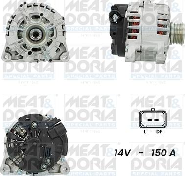 Meat & Doria 55151059G - Ģenerators www.autospares.lv