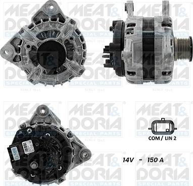 Meat & Doria 5510444G - Ģenerators www.autospares.lv