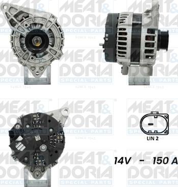 Meat & Doria 5510484G - Ģenerators www.autospares.lv