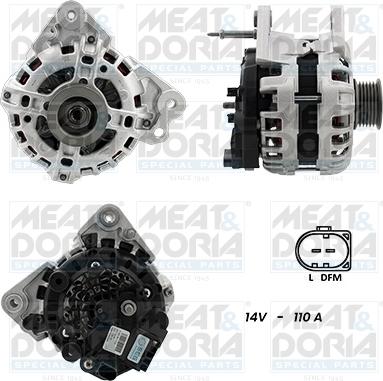 Meat & Doria 5510487G - Ģenerators www.autospares.lv