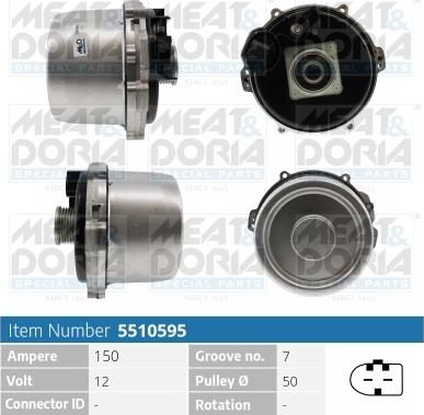 Meat & Doria 5510595 - Ģenerators www.autospares.lv