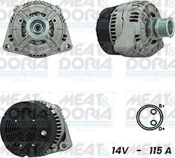 Meat & Doria 5510596G - Ģenerators www.autospares.lv