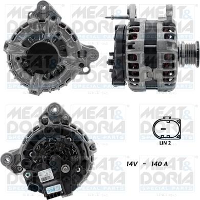 Meat & Doria 5510545G - Ģenerators www.autospares.lv