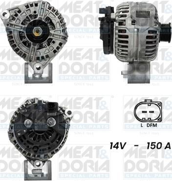 Meat & Doria 5510546G - Ģenerators www.autospares.lv