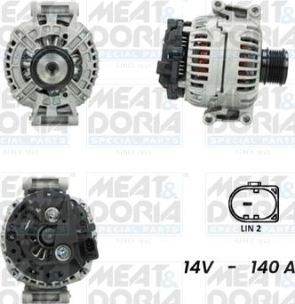 Meat & Doria 5510560G - Ģenerators www.autospares.lv