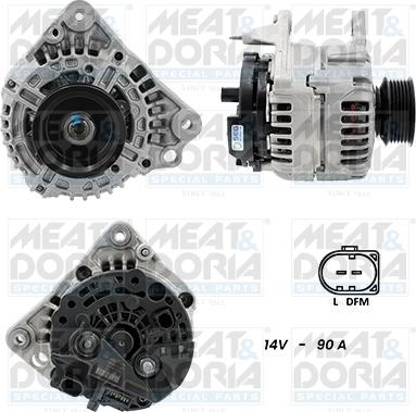 Meat & Doria 5510588G - Ģenerators www.autospares.lv