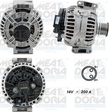 Meat & Doria 5510520G - Ģenerators www.autospares.lv