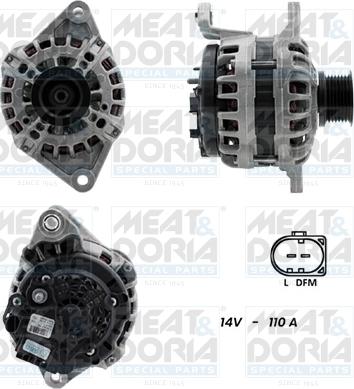 Meat & Doria 5510698G - Ģenerators www.autospares.lv