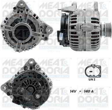 Meat & Doria 5510665G - Ģenerators www.autospares.lv