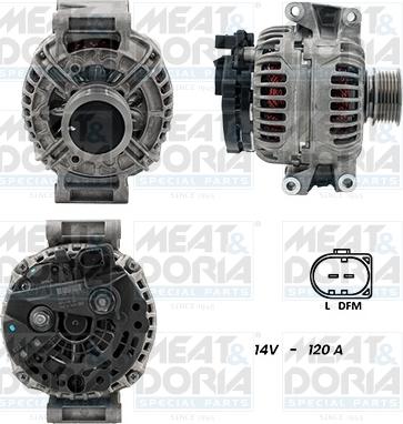 Meat & Doria 5510634G - Ģenerators www.autospares.lv