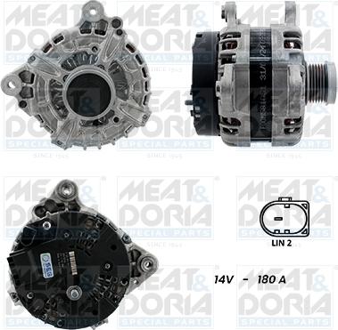 Meat & Doria 5510671G - Ģenerators www.autospares.lv