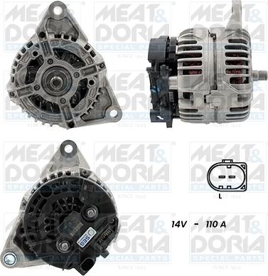 Meat & Doria 5510001G - Ģenerators www.autospares.lv