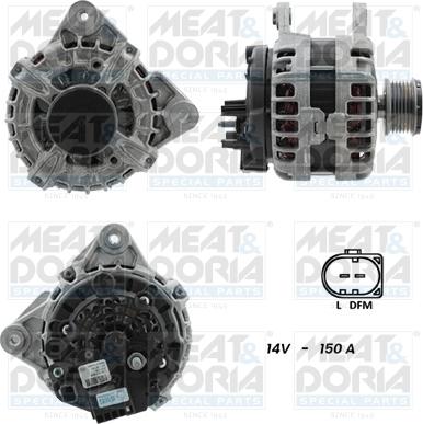 Meat & Doria 55101408G - Ģenerators www.autospares.lv