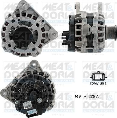 Meat & Doria 55101407G - Ģenerators www.autospares.lv