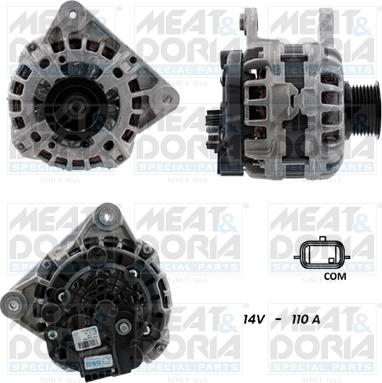 Meat & Doria 55101415G - Ģenerators www.autospares.lv