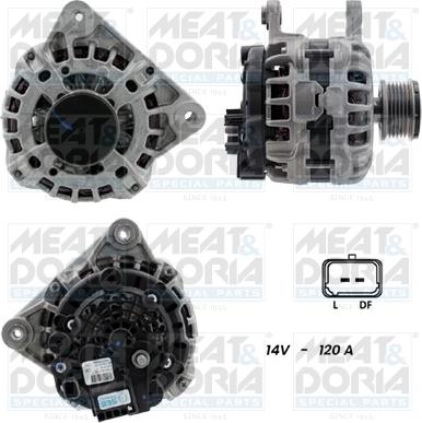 Meat & Doria 55101411G - Ģenerators www.autospares.lv