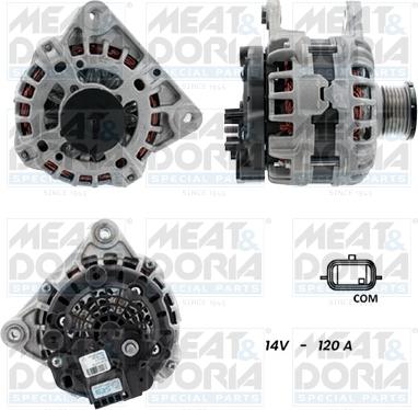 Meat & Doria 55101420G - Ģenerators www.autospares.lv