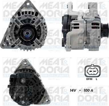 Meat & Doria 5510147G - Ģenerators www.autospares.lv