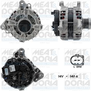 Meat & Doria 55101399G - Ģenerators www.autospares.lv