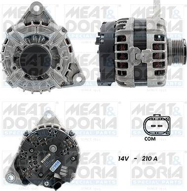 Meat & Doria 55101341G - Ģenerators www.autospares.lv