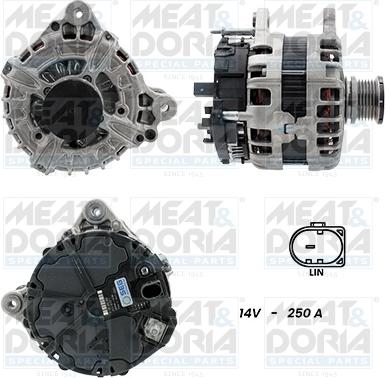 Meat & Doria 55101389G - Ģenerators www.autospares.lv