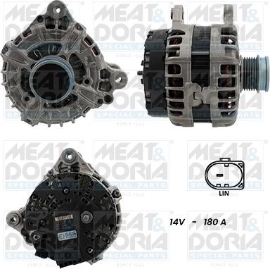 Meat & Doria 55101336G - Ģenerators www.autospares.lv