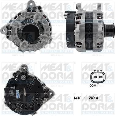 Meat & Doria 55101377G - Ģenerators www.autospares.lv