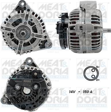 Meat & Doria 5510753G - Ģenerators www.autospares.lv