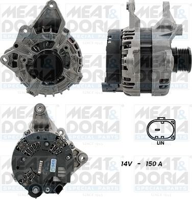 Meat & Doria 5510727G - Ģenerators www.autospares.lv