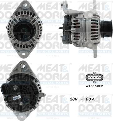 Meat & Doria 5610067G - Ģenerators www.autospares.lv