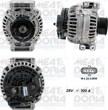 Meat & Doria 5610085G - Ģenerators www.autospares.lv