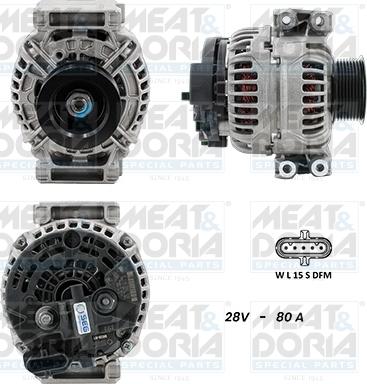 Meat & Doria 5610030G - Ģenerators www.autospares.lv