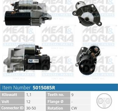 Meat & Doria 5015085R - Starteris autospares.lv