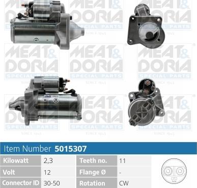 Meat & Doria 5015307 - Starteris autospares.lv