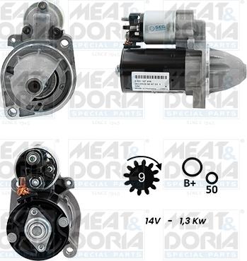 Meat & Doria 5010990G - Starteris www.autospares.lv