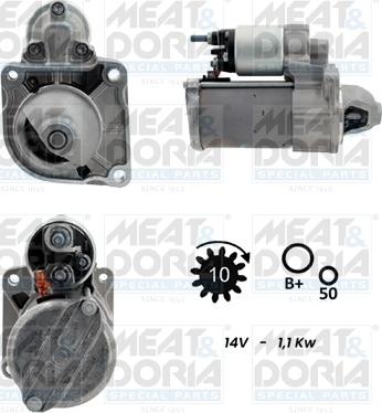 Meat & Doria 5010969G - Starteris www.autospares.lv