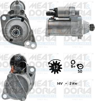 Meat & Doria 5010985G - Starteris www.autospares.lv