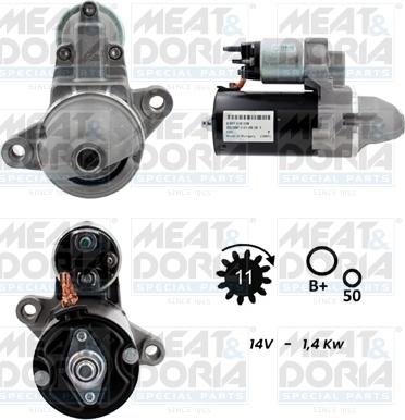 Meat & Doria 5010494G - Starteris www.autospares.lv