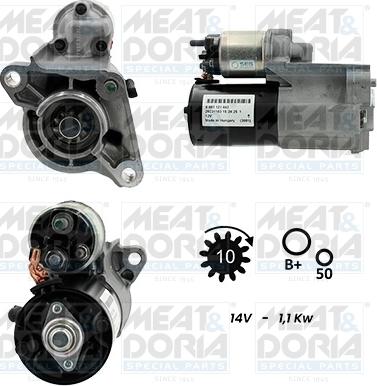 Meat & Doria 5010495G - Starteris www.autospares.lv