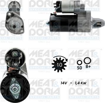 Meat & Doria 5010450G - Starteris www.autospares.lv