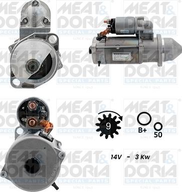 Meat & Doria 5010403G - Starteris www.autospares.lv