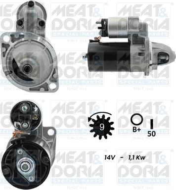 Meat & Doria 5010402G - Starteris www.autospares.lv