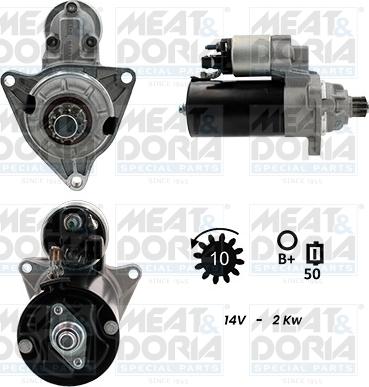 Meat & Doria 5010413G - Starteris www.autospares.lv